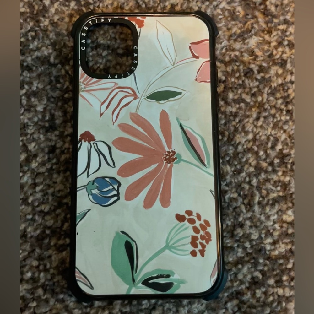 Casetify iPhone 11 floral case